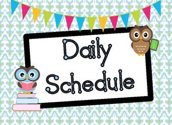 daily schedule 